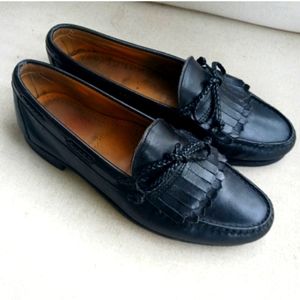 Allen Edmonds Black Leather Loafers